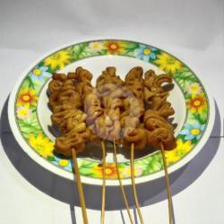 Sate Usus Ayam Goreng