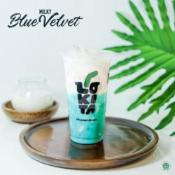 Milky Blue Velvet