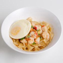 Bakmie Udang Crabstik Telur(lebar)