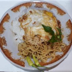 Nasi Mie Telor Ceplok / Telor Dadar