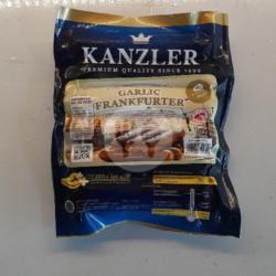 Kanzler Garlic Frankfurter 300gr