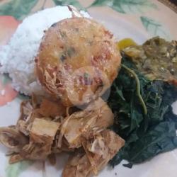 Nasi Pergedel Kentang Sayur Lengkap