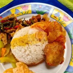 Nasi Sayur Perkedel