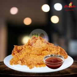 Crispy Dada / Paha Atas   Sambal