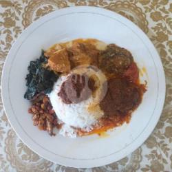 Nasi Rendang Daging Asli Padang