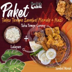 Nasi Tahu Tempe Sambel Merah