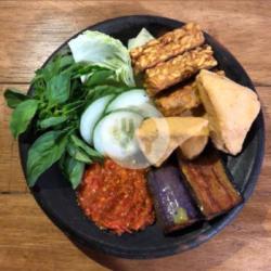 Tahu Tempe Terong Sambel Ijo