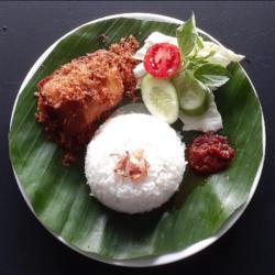 Nasi Ayam Srundeng Laos