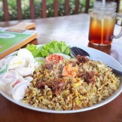 Nasi Goreng Ati Ampela Sosis Otak - Otak