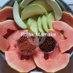 Rujak Mangga Pepaya Sambal Mantulll