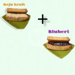 Roti Bakar Keju Bluberi Susu