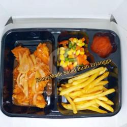 Bento Chicken Steak Blackpaper