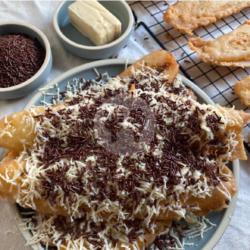Pisang Goreng Keju Meses Susu ( Dipotong)