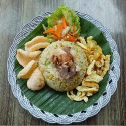 Nasi Goreng Teri Sambal Hijau