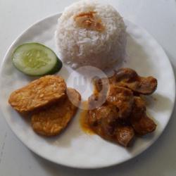 Nasi Krengsengan Ampela (gratis Es Teh)