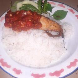 Sego Sambel Tuna Tempe