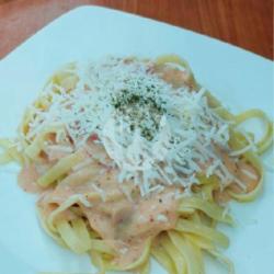 Fettucinne Carbonara Spicy