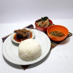 Nasi Hati Rendang