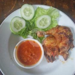 Ayam Penyet   Sambel Lalap