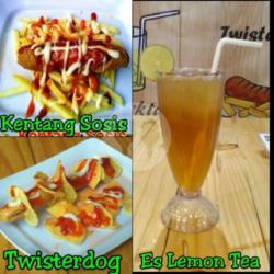 Promo Go-food Kentang Sosis Mix Twisterdog