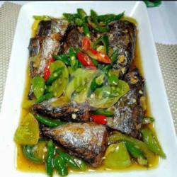 Ikan Tongkol Tumis Cabe Hijau