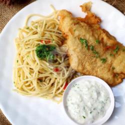 Spaghetti Aglio Olio, Battered Dory