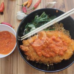 Mie Yamin Katsu Sambal Korek