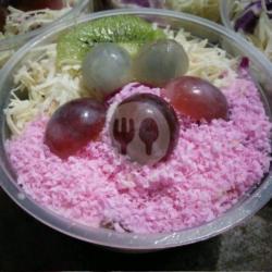 Salad Buah Cheese Strawberry