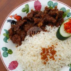 Nasi Krengsengan Daging Sapi