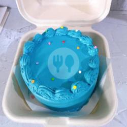 Baby Blue Lunchbox Cake