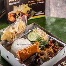 Box Nasi Pecel/urap   Ati Ampela