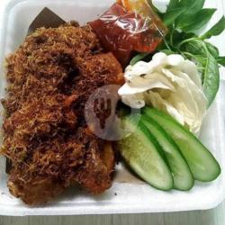 Bebek Geprek Dada Bang Kumis Tanpa Nasi