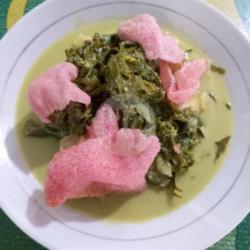 Ketupat Gulai Paku (pakis)