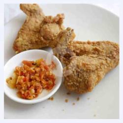 Paket 2 Sayap Ayam   Sambel Korek