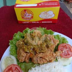 Paket Nasi   Geprek(dada)