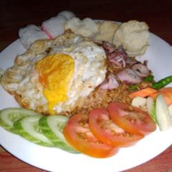 Nasi Goreng  Sosis,cumi