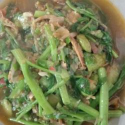 Kangkung Teri Pete Pedas Rawit