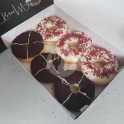 Donat Susu Cookies Lover (oreo N Redvel) 1/2 Lusin