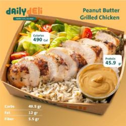 Peanut Butter Grilled Chicken