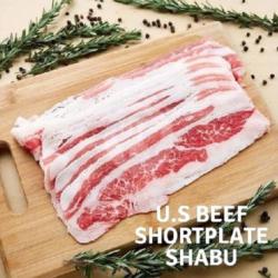 Beef Short Plate Slice 500gr