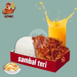 Ayam Geprek Sambal Teri