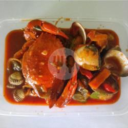 Kerang   Kepiting Saus  Padang