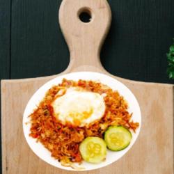 Nasi Bakso Goreng   Telor