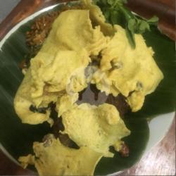 Nasi Pecel Daging Empal