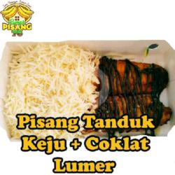 Pisang Tanduk Goreng Keju   Coklat Lumer