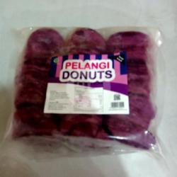 Donat Pelangi Ungu Isi 21pcs