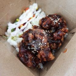 Nasi   Wings Teriyaki