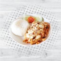 Nasi   Sayap Geprek   Mozarella