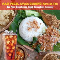 Nasi Pecel Ayam Goreng Xtra Es Teh