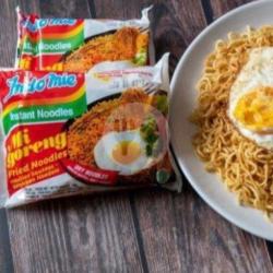 Indomie Goreng Polos Porsi Jumbo   Nasi   Telur   Sosis